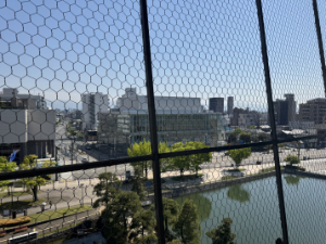 富山城 天守展望台